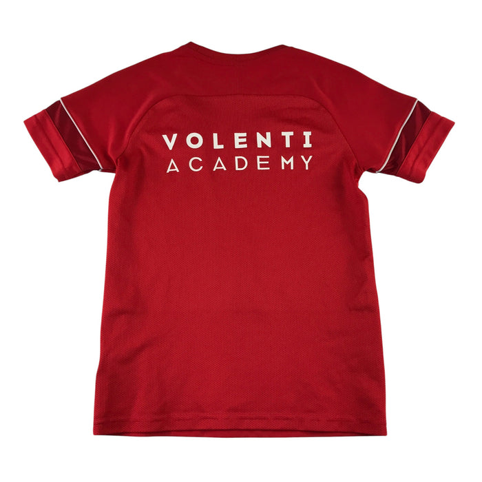 Nike size 9-11 years red Volenti Academy training t-shirt