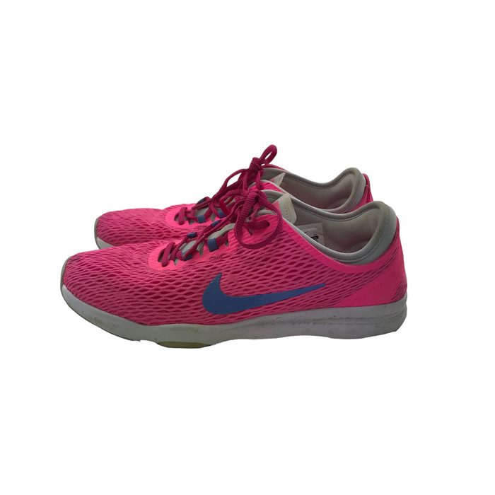 Nike size UK 4 Zoom pink trainers