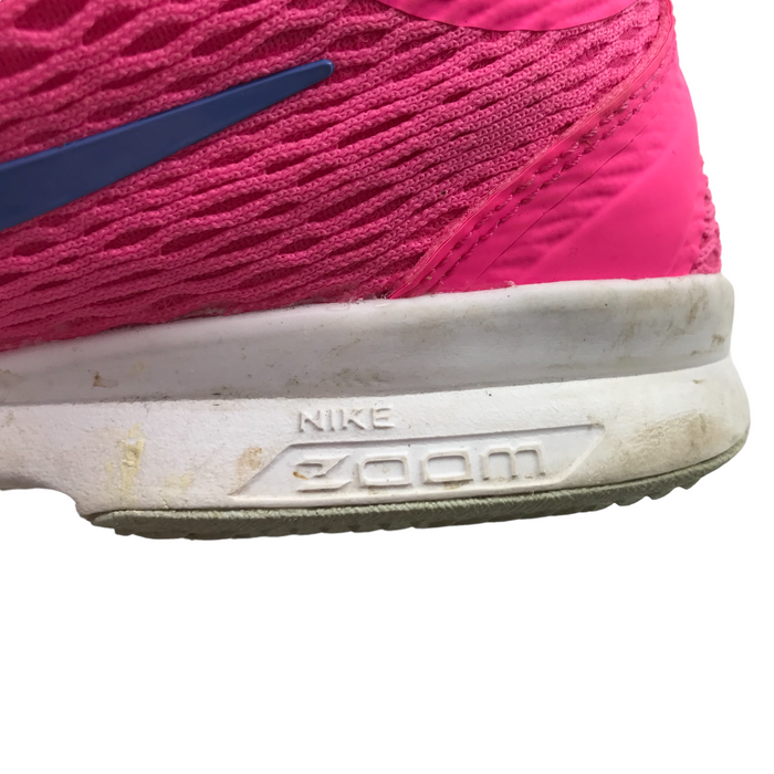 Nike size UK 4 Zoom pink trainers