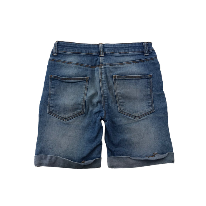 Nutmeg 6 years blue stretch denim shorts