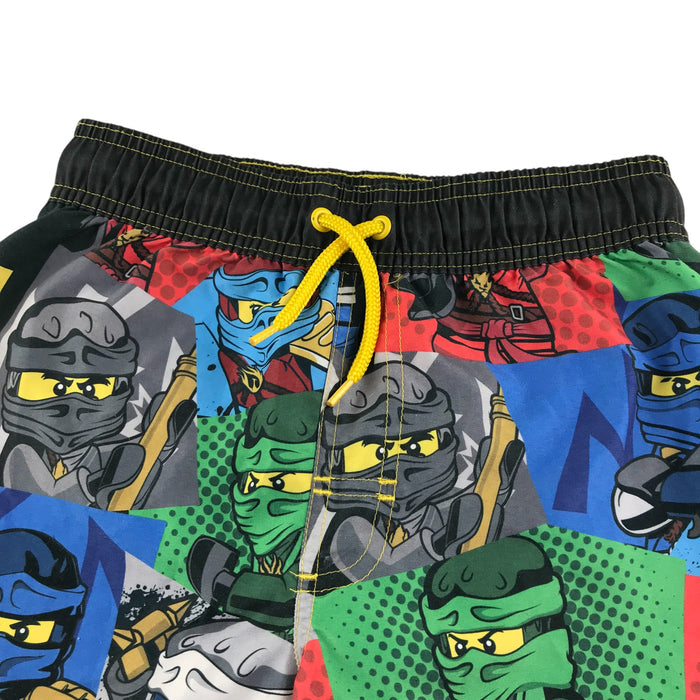 Nutmeg 7-8 years multicolour Ninjago swim trunks
