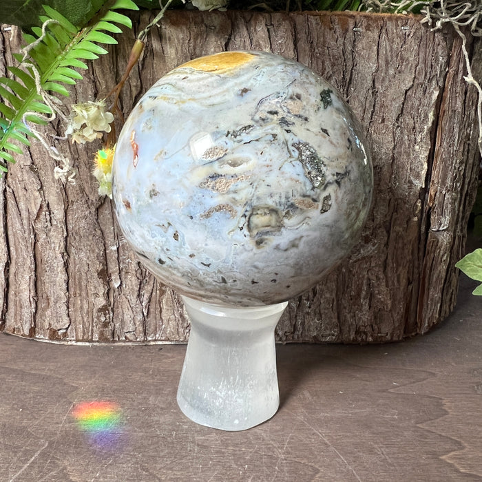 Ocean Jasper Sphere