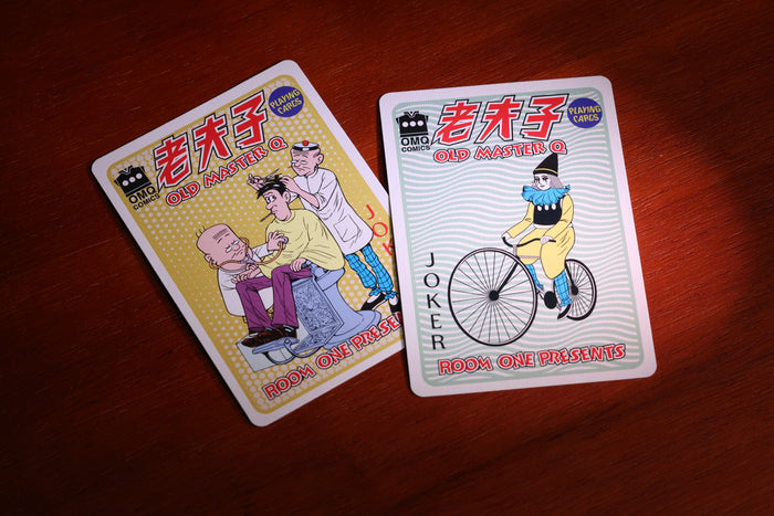 Old Master Q Playing Cards - Bicycle Edition