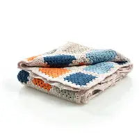 Organic Granny Square Blanket