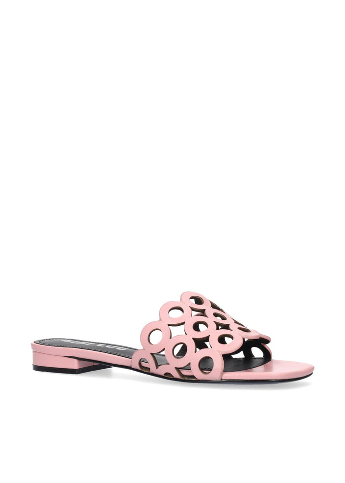 Oribu Flat Sandals, Pink