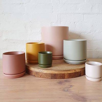 Potted Oslo Planter Large - Sage | Koop.co.nz