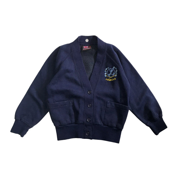 Our Lady of Lourdes Primary Navy Blue Jersey Cardigan