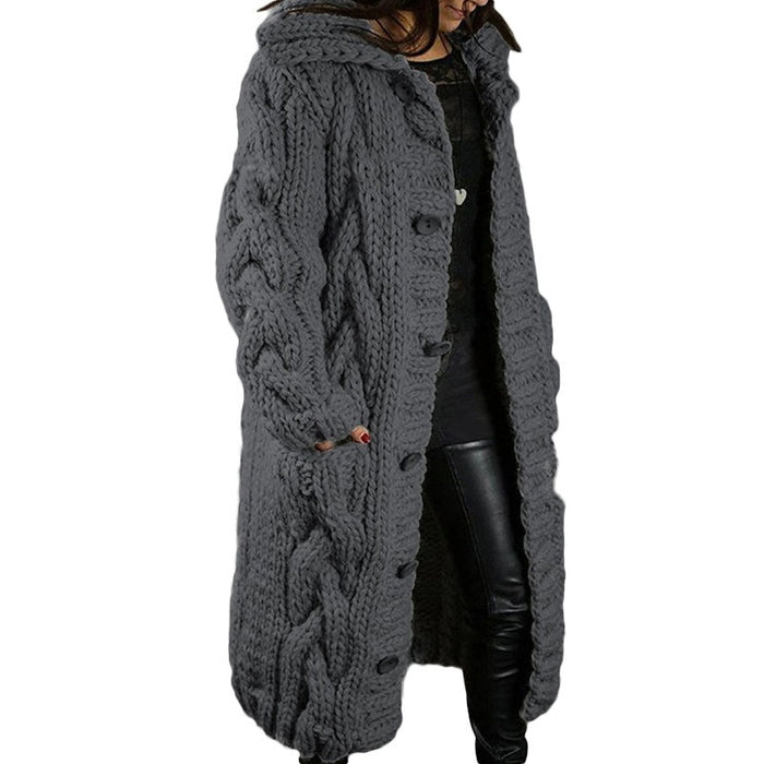 Oversized Cardigan Sweater Jacket for Women