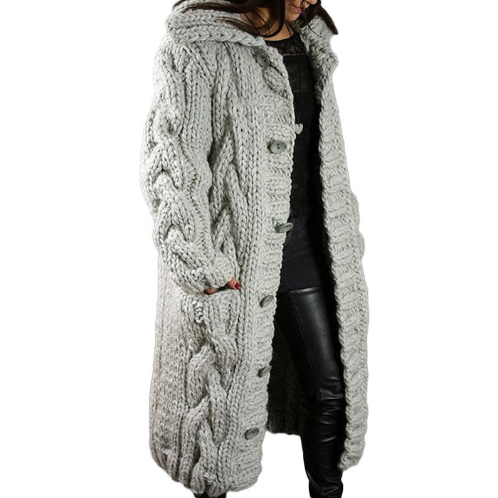 Oversized Cardigan Sweater Jacket for Women