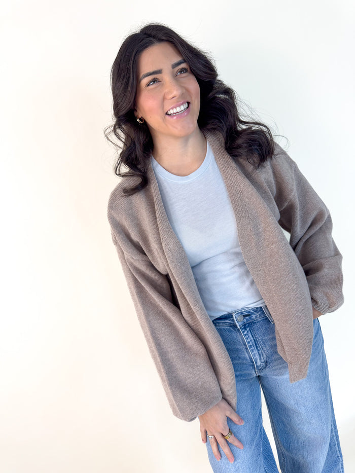 Wishlist Oversized Drop Shoulder Cardigan – women's cardigan