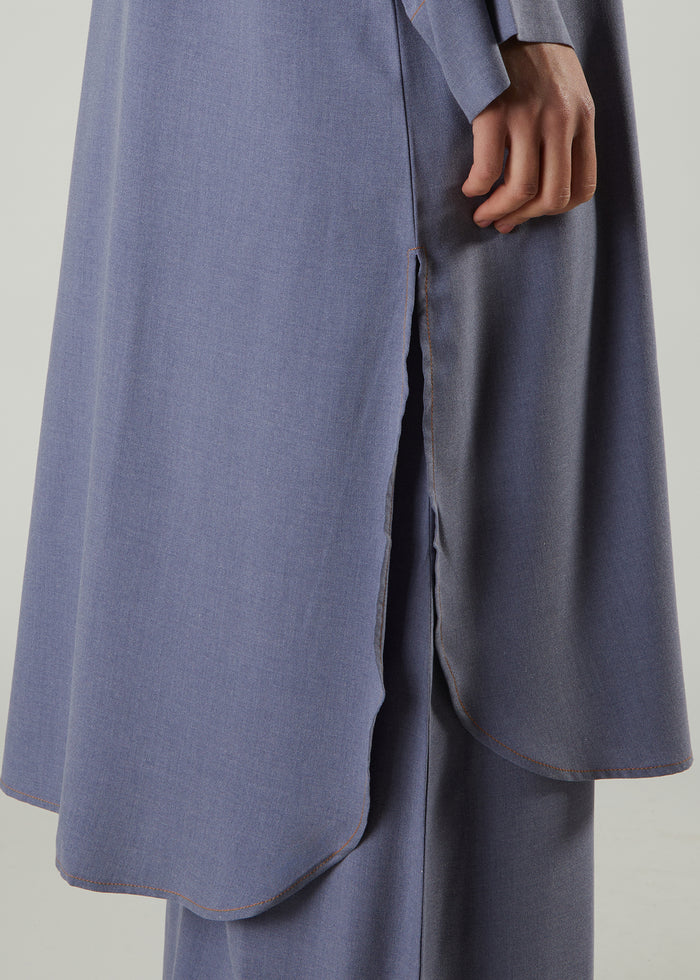 Oxford Blue Co-Ord Set