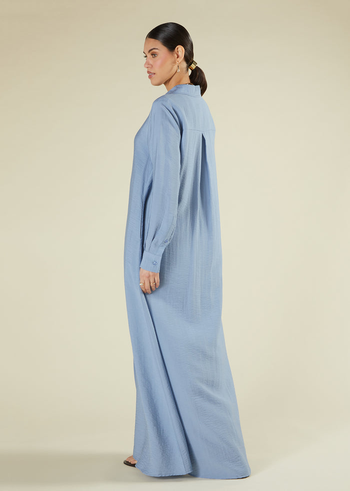 Oxford Blue Maxi Shirt