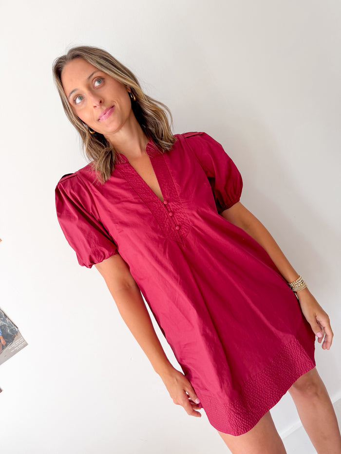 entro Paige Poplin Mini Dress – women's dress
