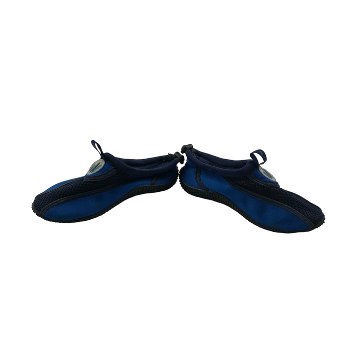 Paradise size UK 12 (jr) navy aqua shoes