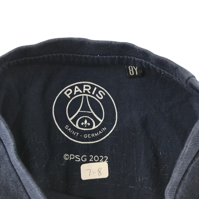Paris St Germain 7-8 years blue sports top