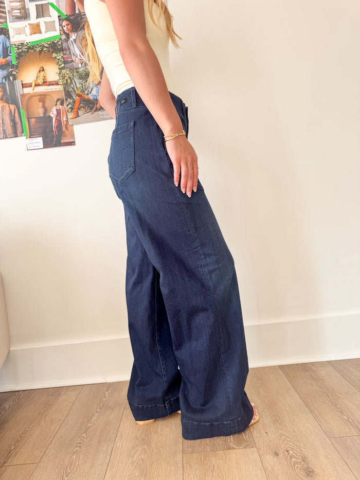 Liverpool Patch Pocket Wide Leg Denim – women's denim