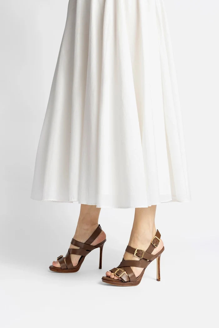 Patti Sandal Burnt Umber Sandal Larroudé