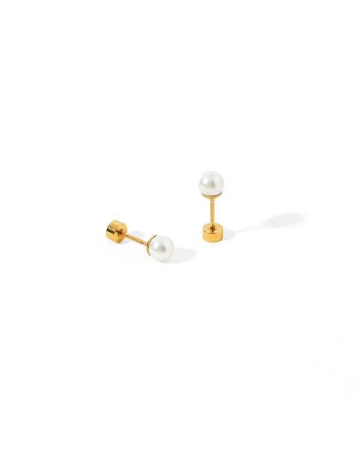 Payton Pearl Screwback Earring