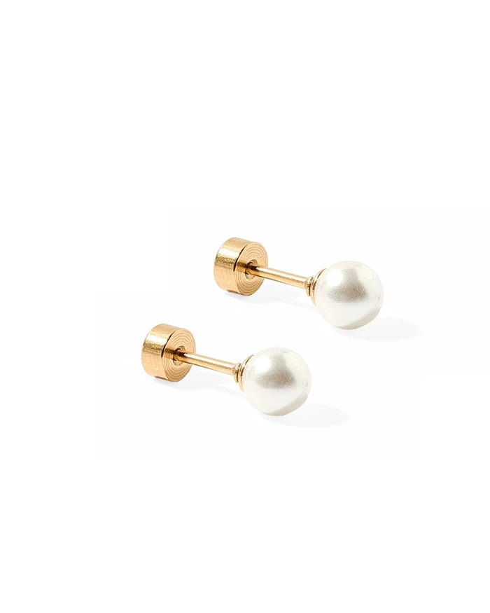 Payton Pearl Screwback Earring