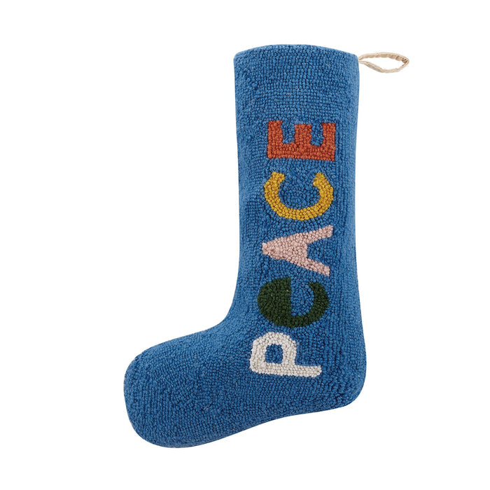Peace Christmas Stocking
