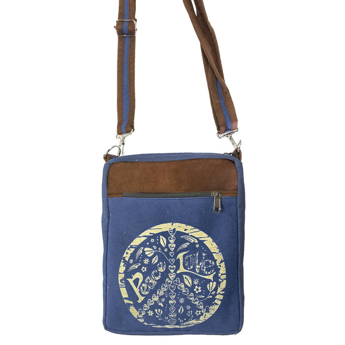 Peace + Love Crossbody Bag
