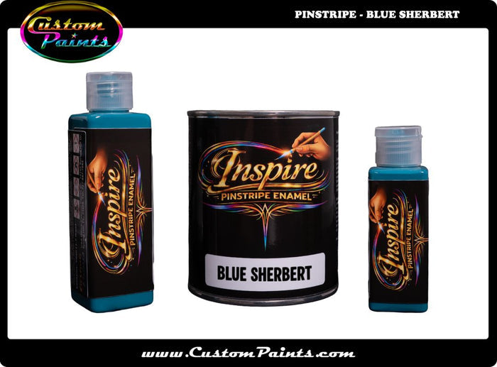 Pinstripe - Blue Sherbert