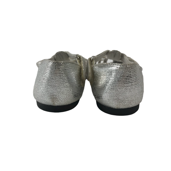 Place size UK 12 (jr) silver sparkly sandals