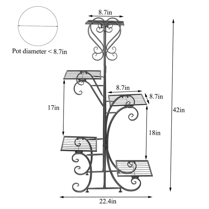 Plant Stand Metal
