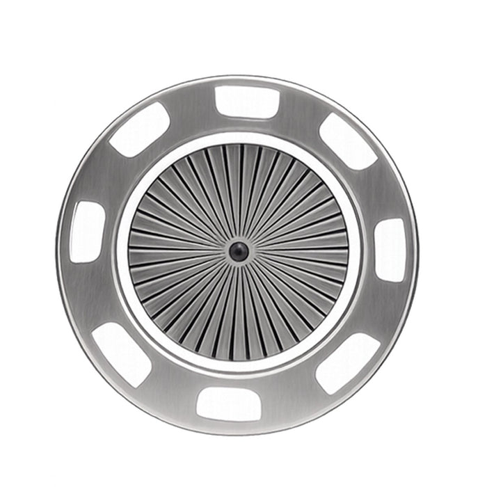Platinum Poker Chip with Removable Ball Marker