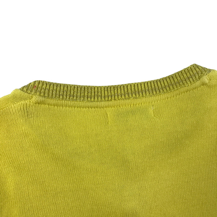 Plazaitalia 9-10 years yellow  knitwear cardigan