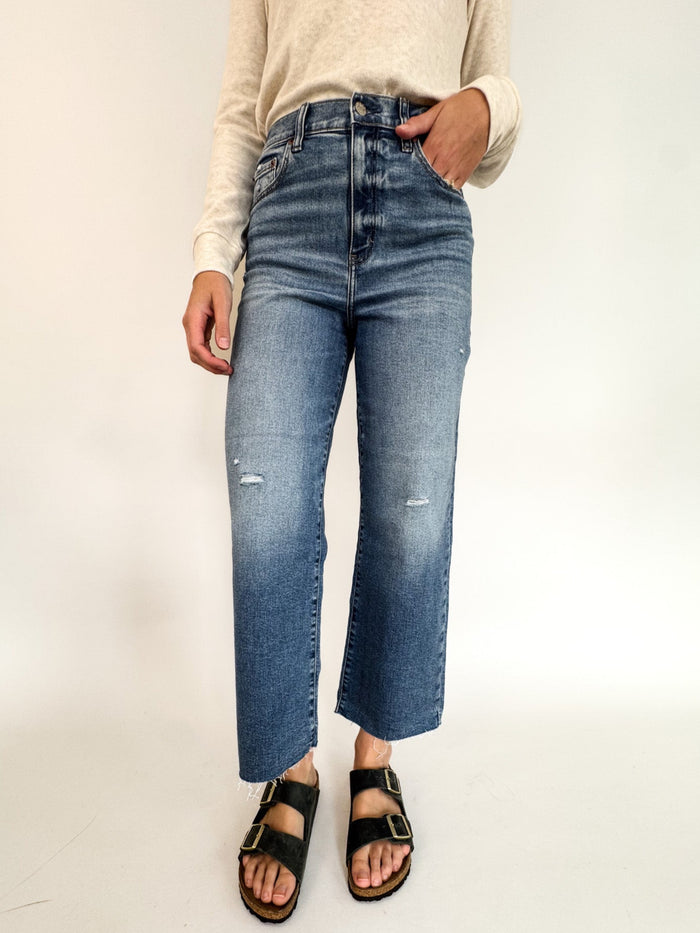 Daze Denim Pleaser High Rise Wide Awake Denim – women's denim
