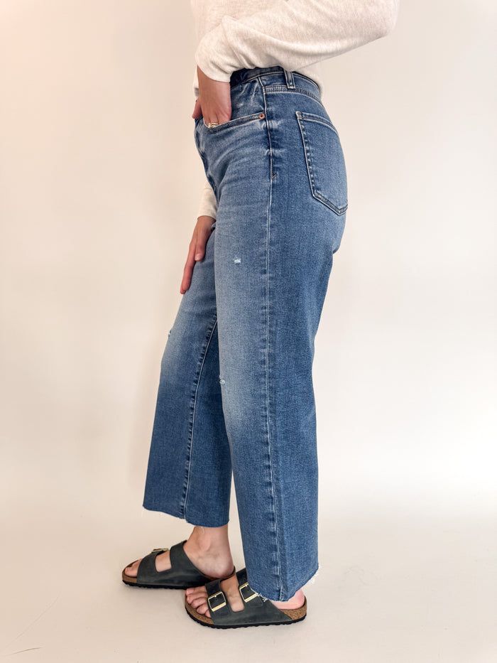 Daze Denim Pleaser High Rise Wide Awake Denim – women's denim