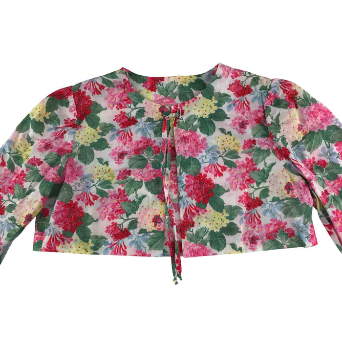 Poeme 5-6 years white bolero floral cardigan