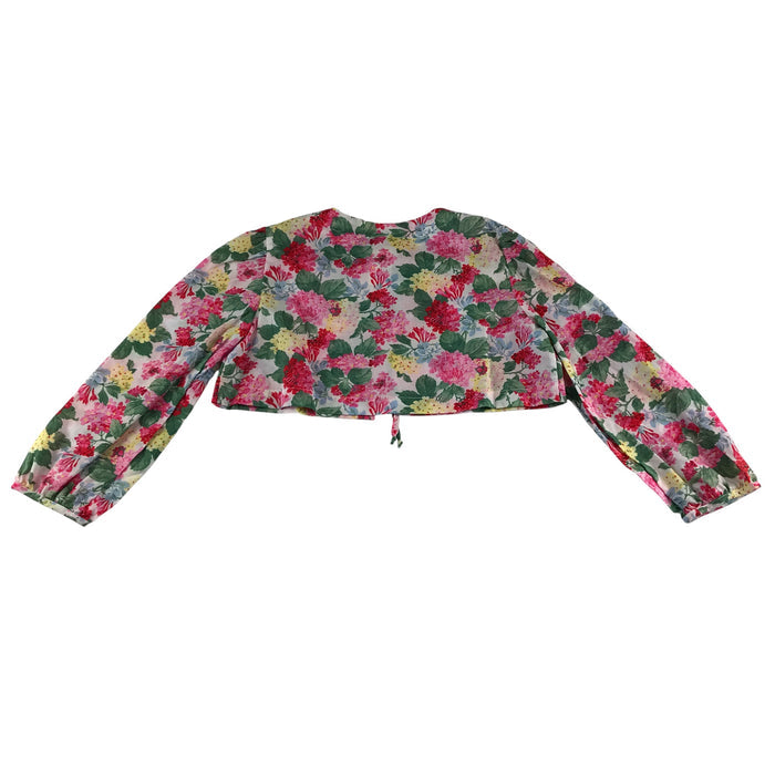 Poeme 5-6 years white bolero floral cardigan
