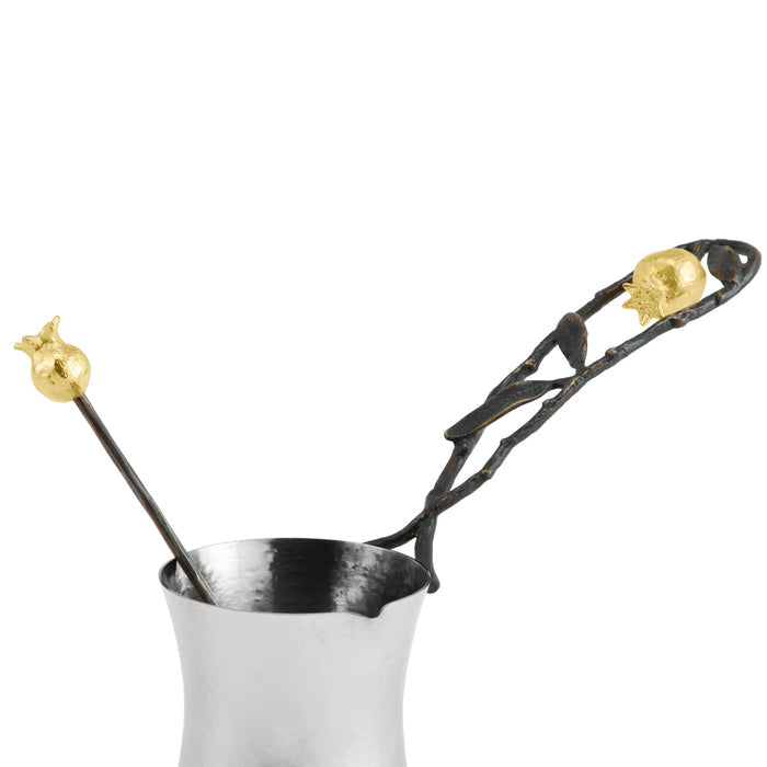 Michael Aram Pomegranate Coffee Pot & Spoon