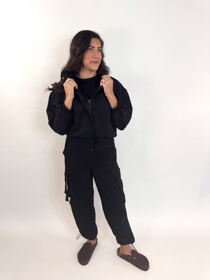 Poppy Cinch Hem Parachute Pants