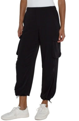 Poppy Cinch Hem Parachute Pants