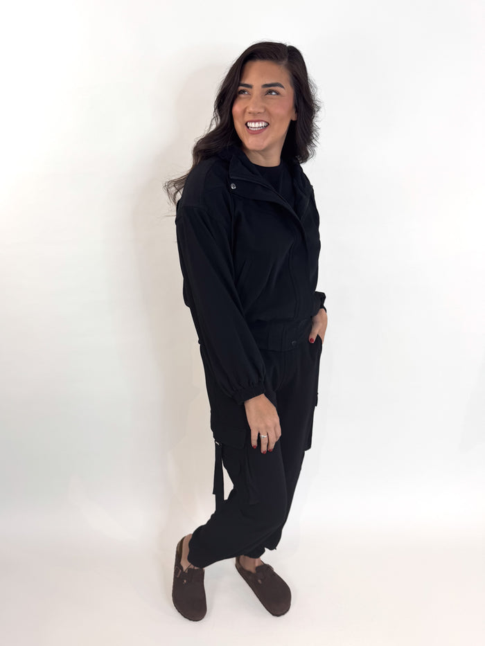 Poppy Cinch Hem Parachute Pants