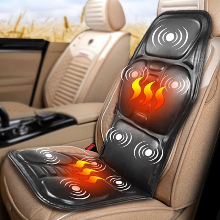 Portable Back Seat Massage Chair Pad Cushion