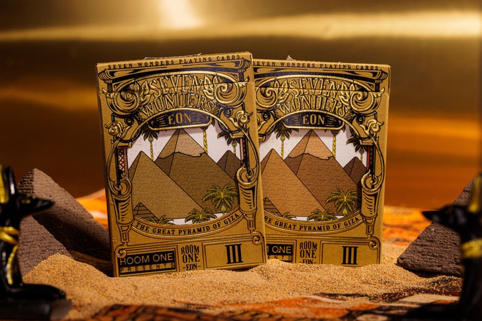 (PREORDER) The Great Pyramid of Giza Playing Cards - Half Brick Set