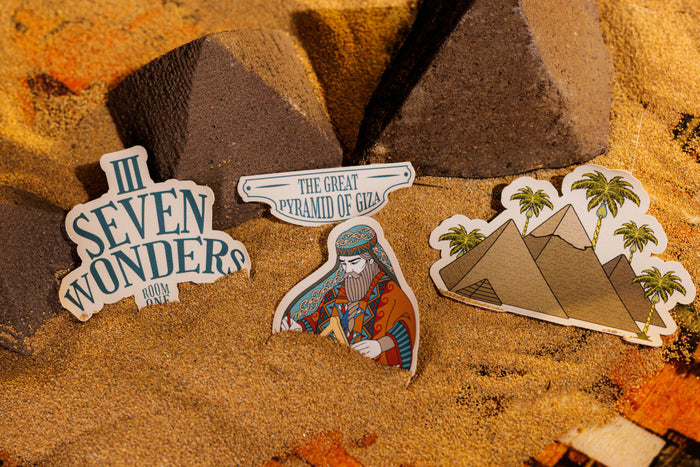 (PREORDER) The Great Pyramid of Giza Playing Cards - Sticker Set