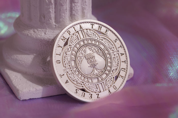 (PREORDER) The Statue of Zeus at Olympia Playing Cards - Collector's Coin