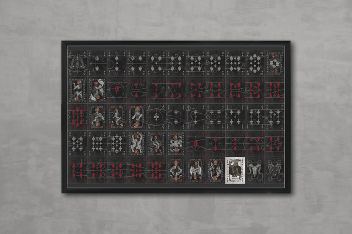 (PREORDER) Voodoo Playing Cards - Uncut Sheet