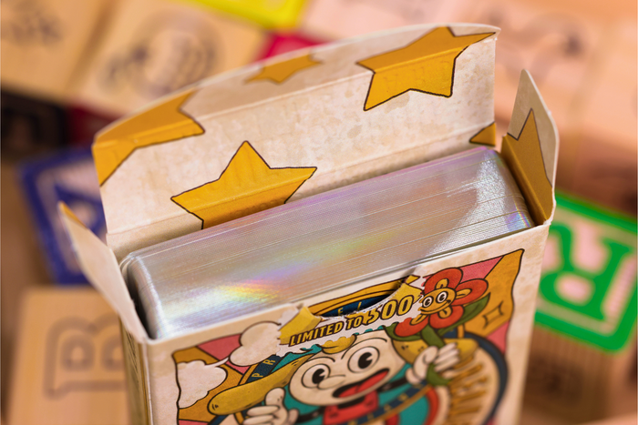Prequel Gilded Edition Metallic Holographic Edges.