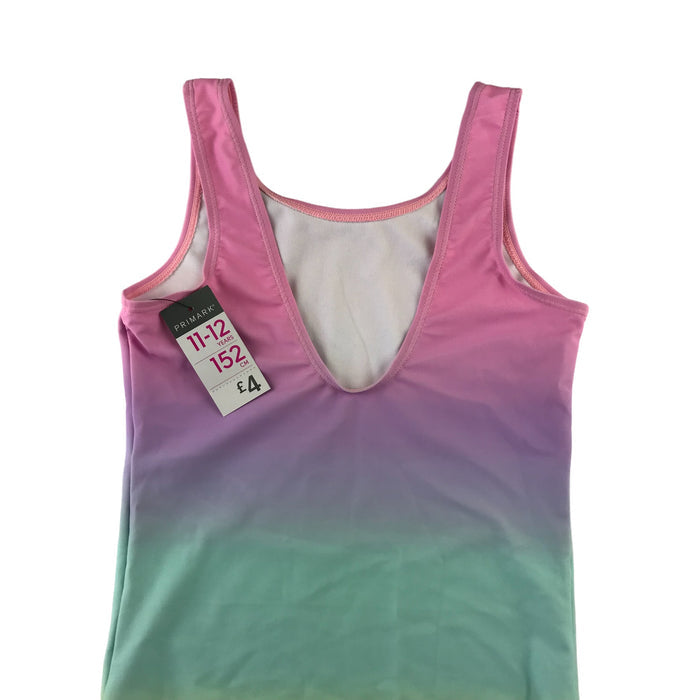 Primark 11-12 years multi-colour mermaid squad swimsuit