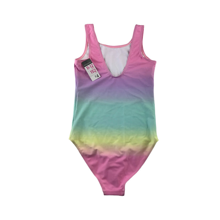 Primark 11-12 years multi-colour mermaid squad swimsuit