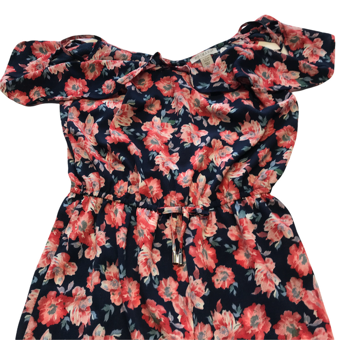 Primark 11-12 years red floral jumpsuit