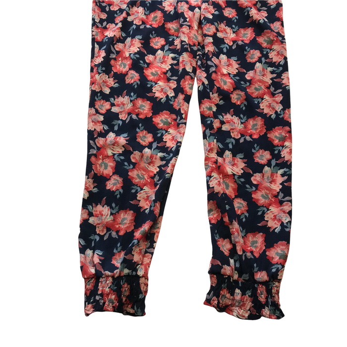 Primark 11-12 years red floral jumpsuit