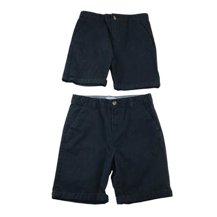 Primark 11-12 years shorts bundle navy blue chinos cotton elastane