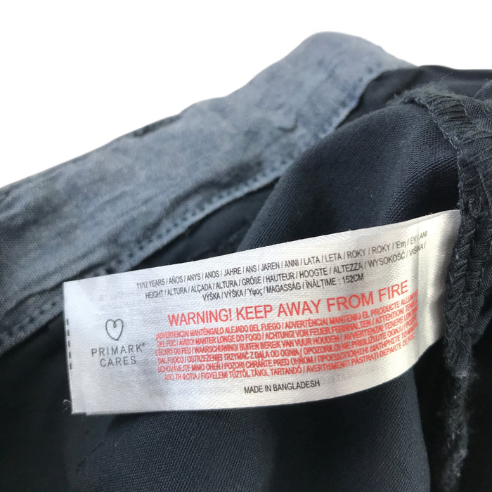 Primark 11-12 years shorts bundle navy blue chinos cotton elastane